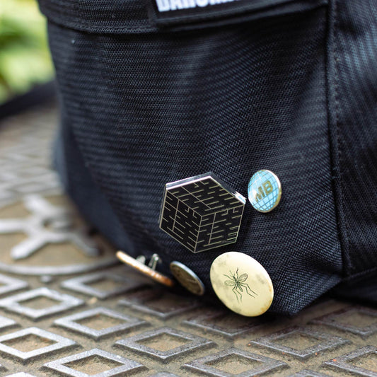 [予約商品] DARUMA STREET - Cube Logo Pin Badge