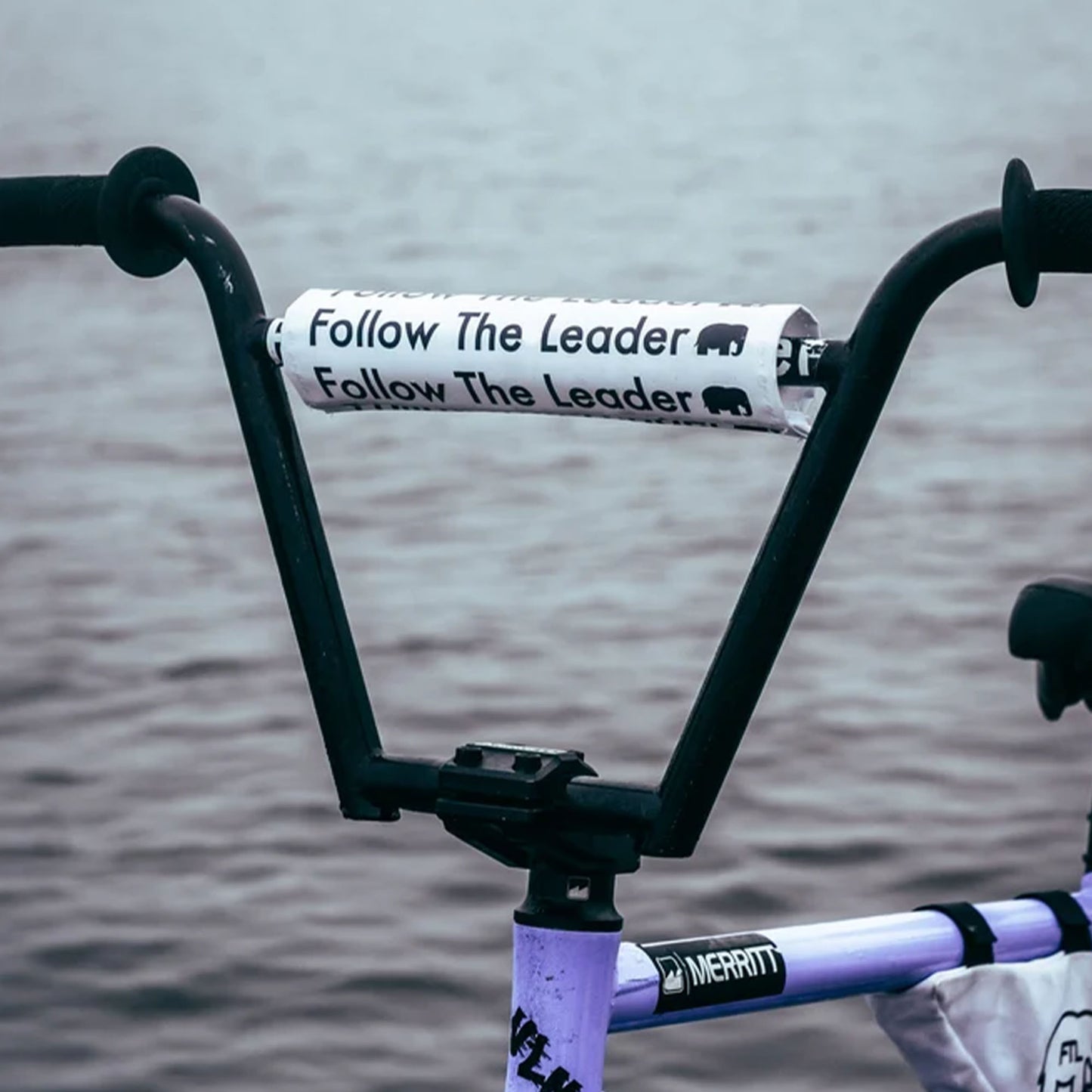 FTL - Follow The Leader Bicycle Pad/White