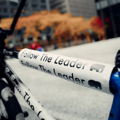FTL - Follow The Leader Bicycle Pad/White