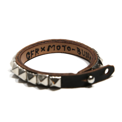 【予約商品】GFR X MOTO-BUNKA - Leather Studs Bracelet