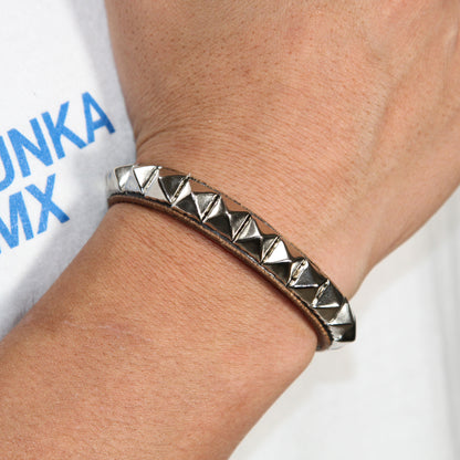 【予約商品】GFR X MOTO-BUNKA - Leather Studs Bracelet