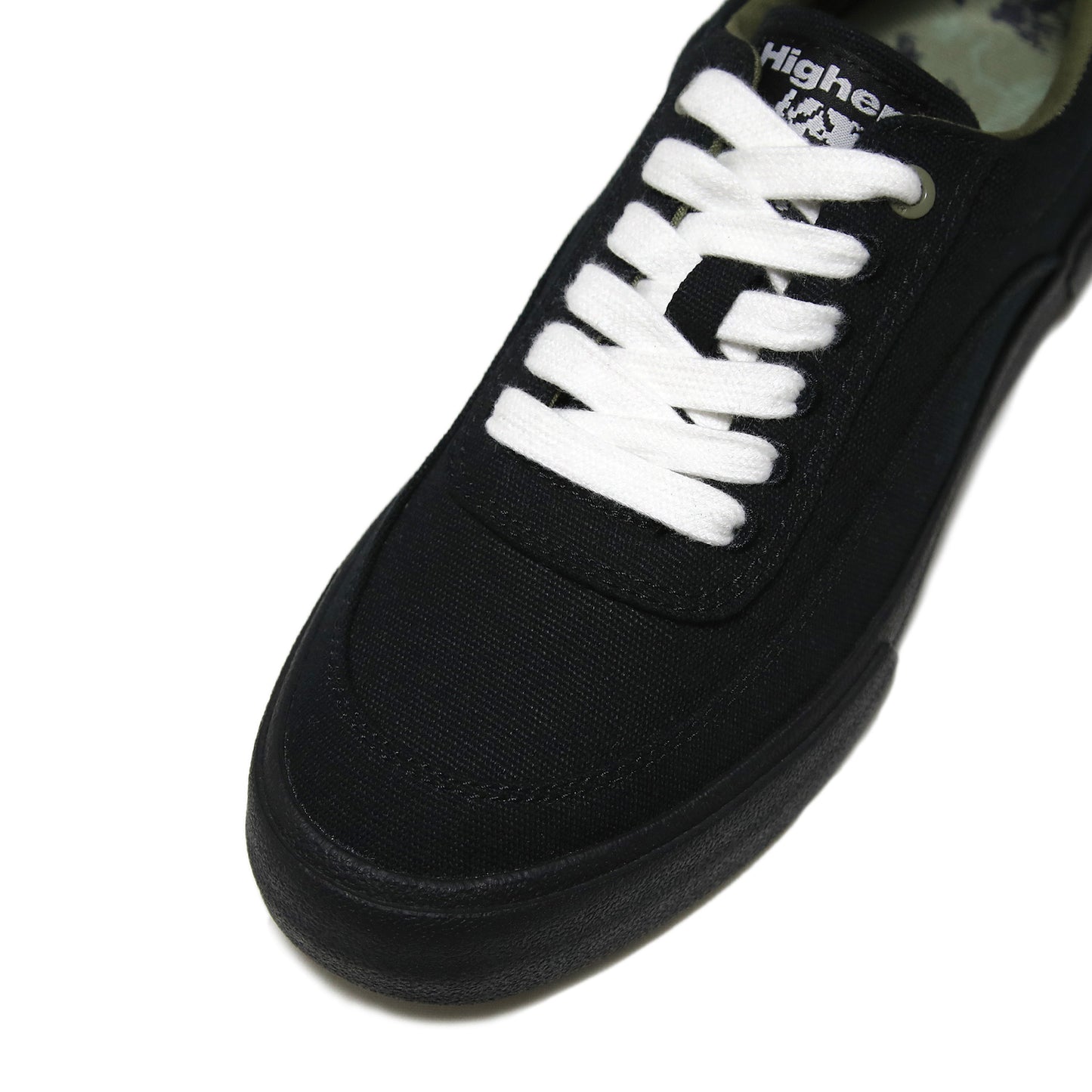 HIGHER FOOTWEAR - Crypt Full Lace Canvas/Black