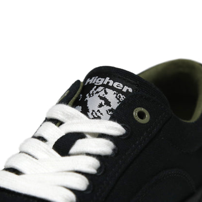 HIGHER FOOTWEAR - Crypt Full Lace Canvas/Black