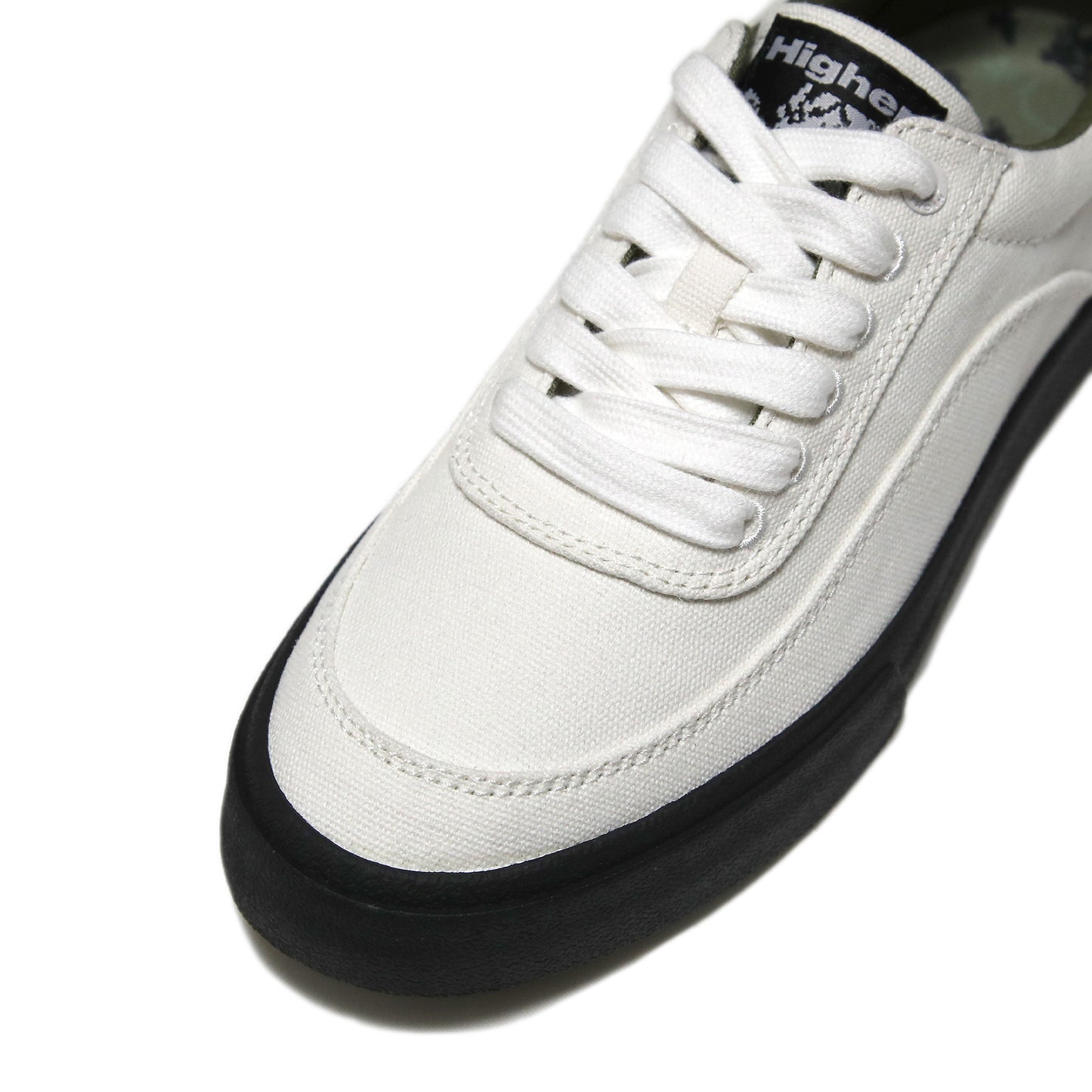 HIGHER FOOTWEAR - Crypt Full Lace Canvas/Raw Ecru