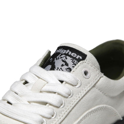 HIGHER FOOTWEAR - Crypt Full Lace Canvas/Raw Ecru