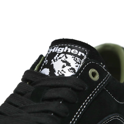 HIGHER FOOTWEAR - Crypt Full Lace Suede/Black