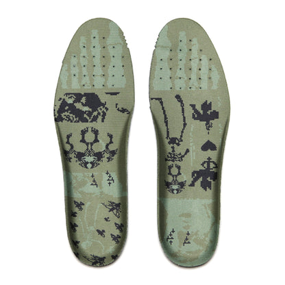 HIGHER FOOTWEAR - Crypt Full Lace Suede/Olive