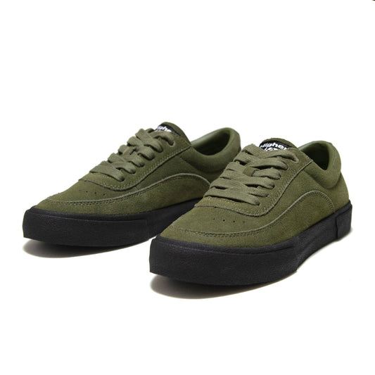HIGHER FOOTWEAR - Crypt Full Lace Suede/Olive