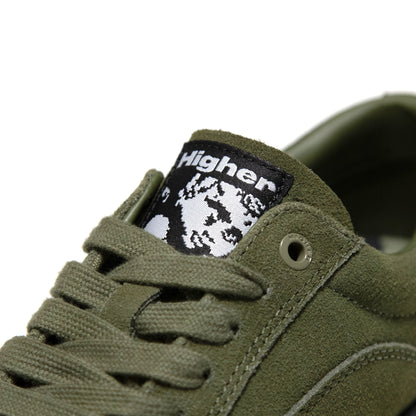 HIGHER FOOTWEAR - Crypt Full Lace Suede/Olive