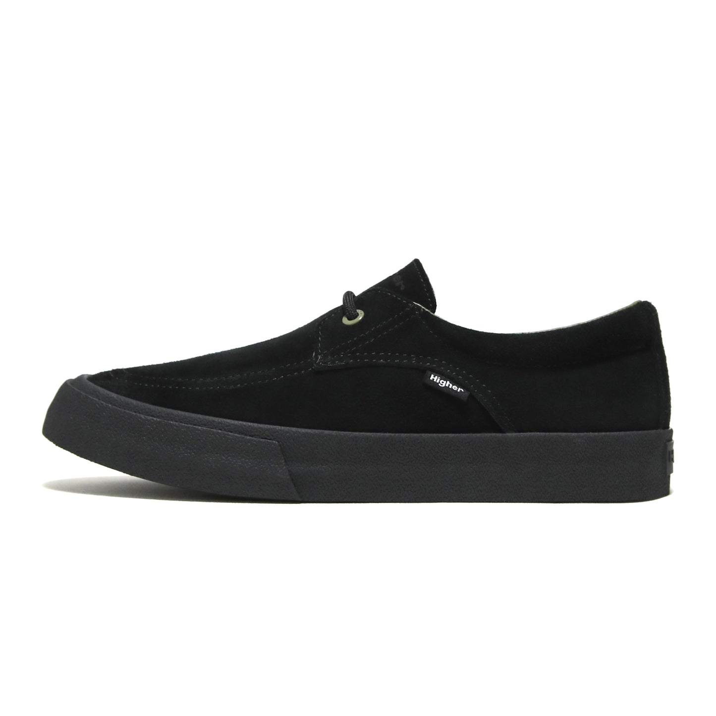 HIGHER FOOTWEAR - Salem Slip On Suede/Black