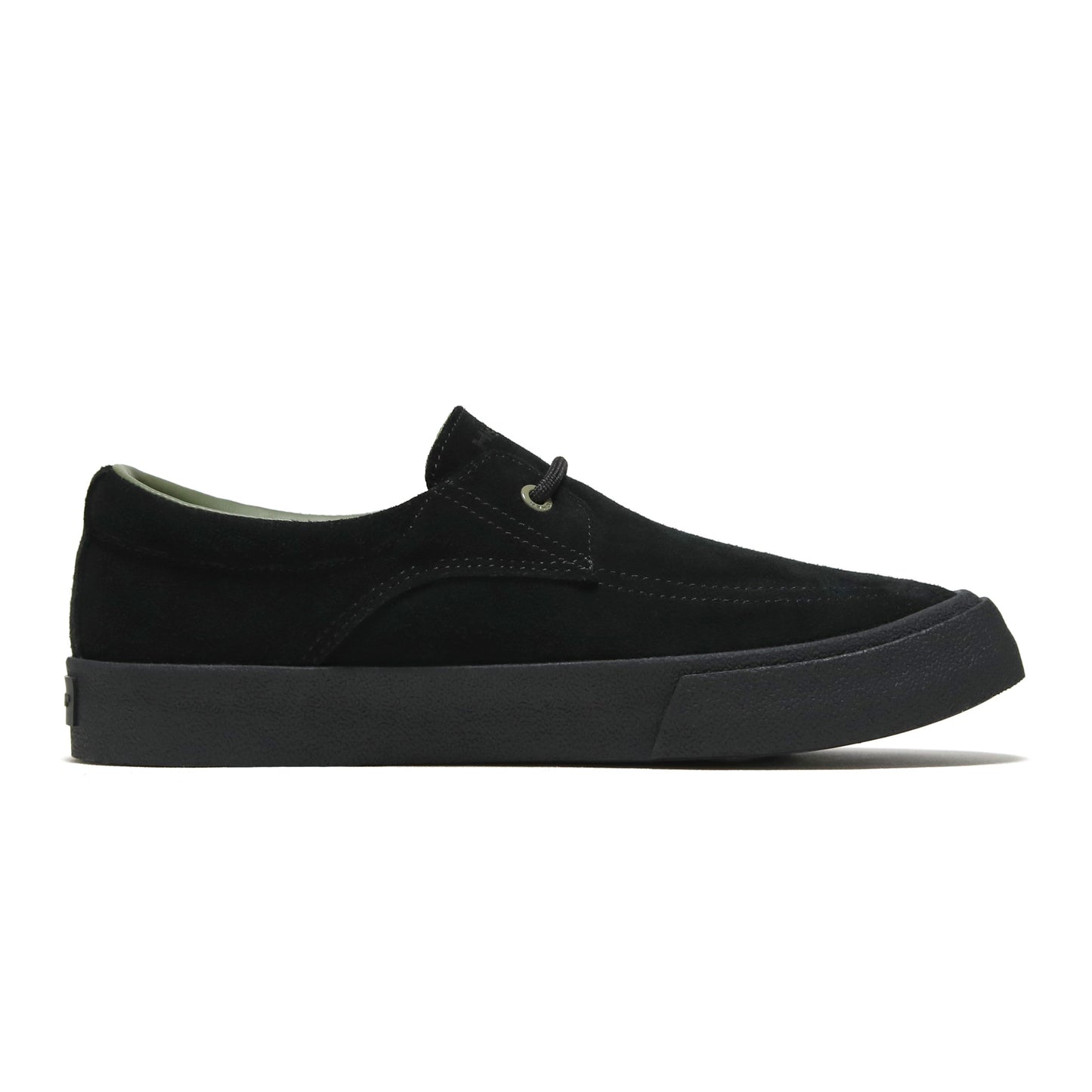 HIGHER FOOTWEAR - Salem Slip On Suede/Black