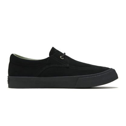 HIGHER FOOTWEAR - Salem Slip On Suede/Black