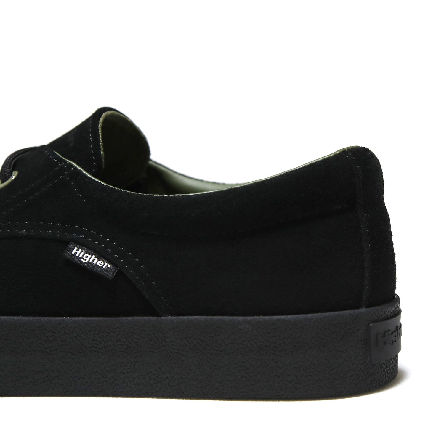 HIGHER FOOTWEAR - Salem Slip On Suede/Black