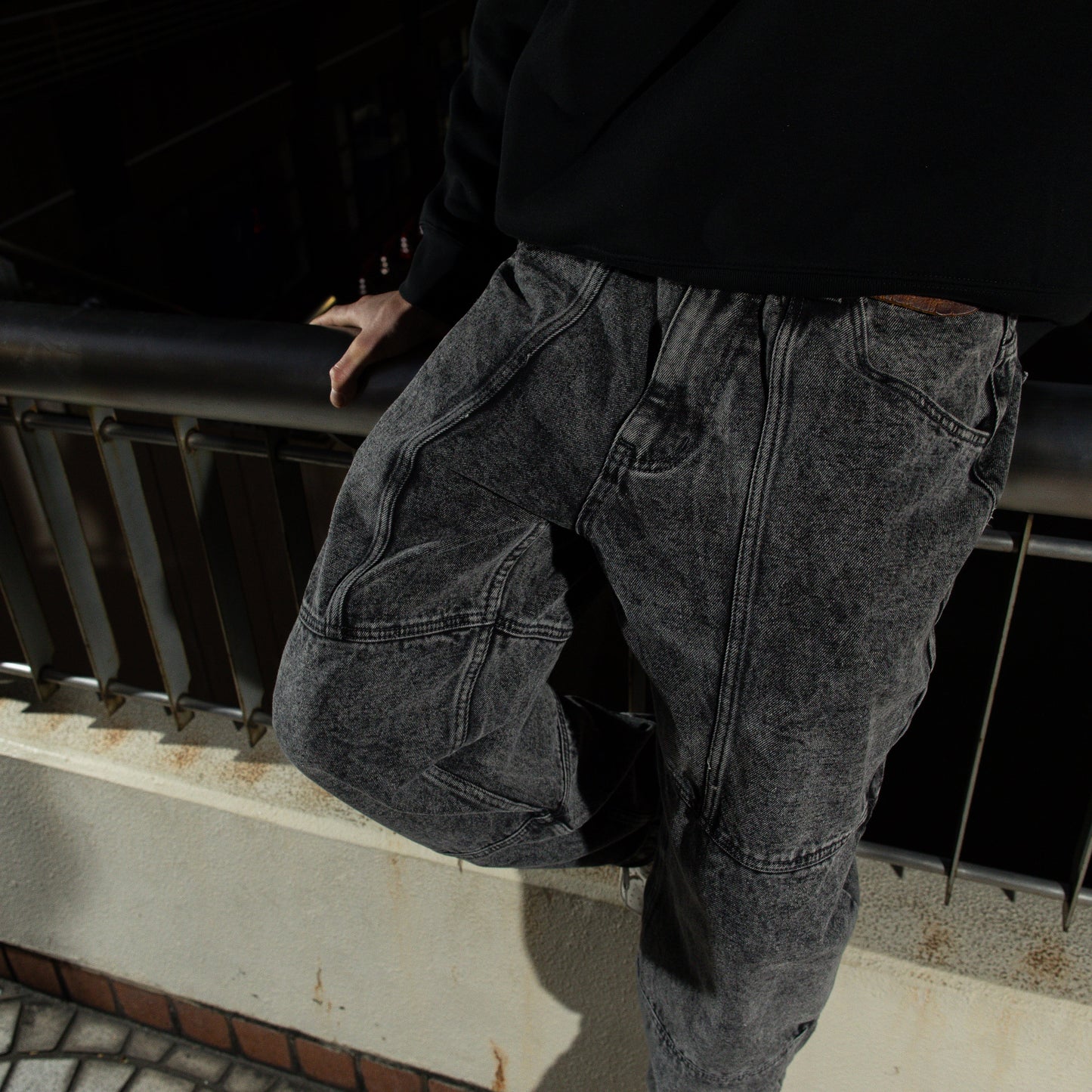 HEAVIES - BERN Jeans/Washed Black