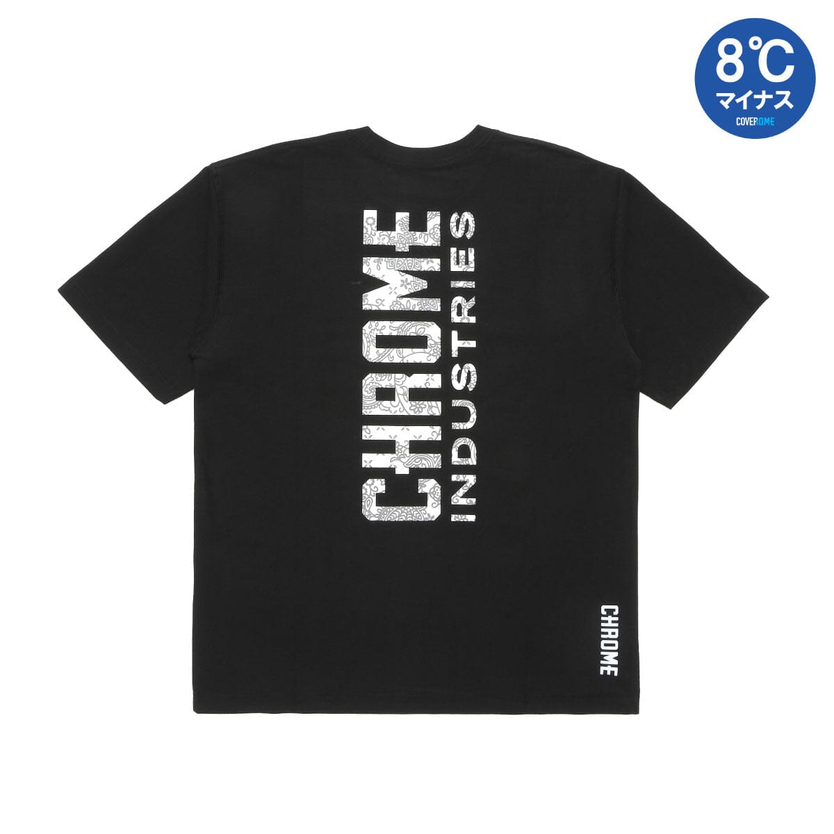 CHROME INDUSTRIES - LSC T-Shirt Wide Fit GWG/Black