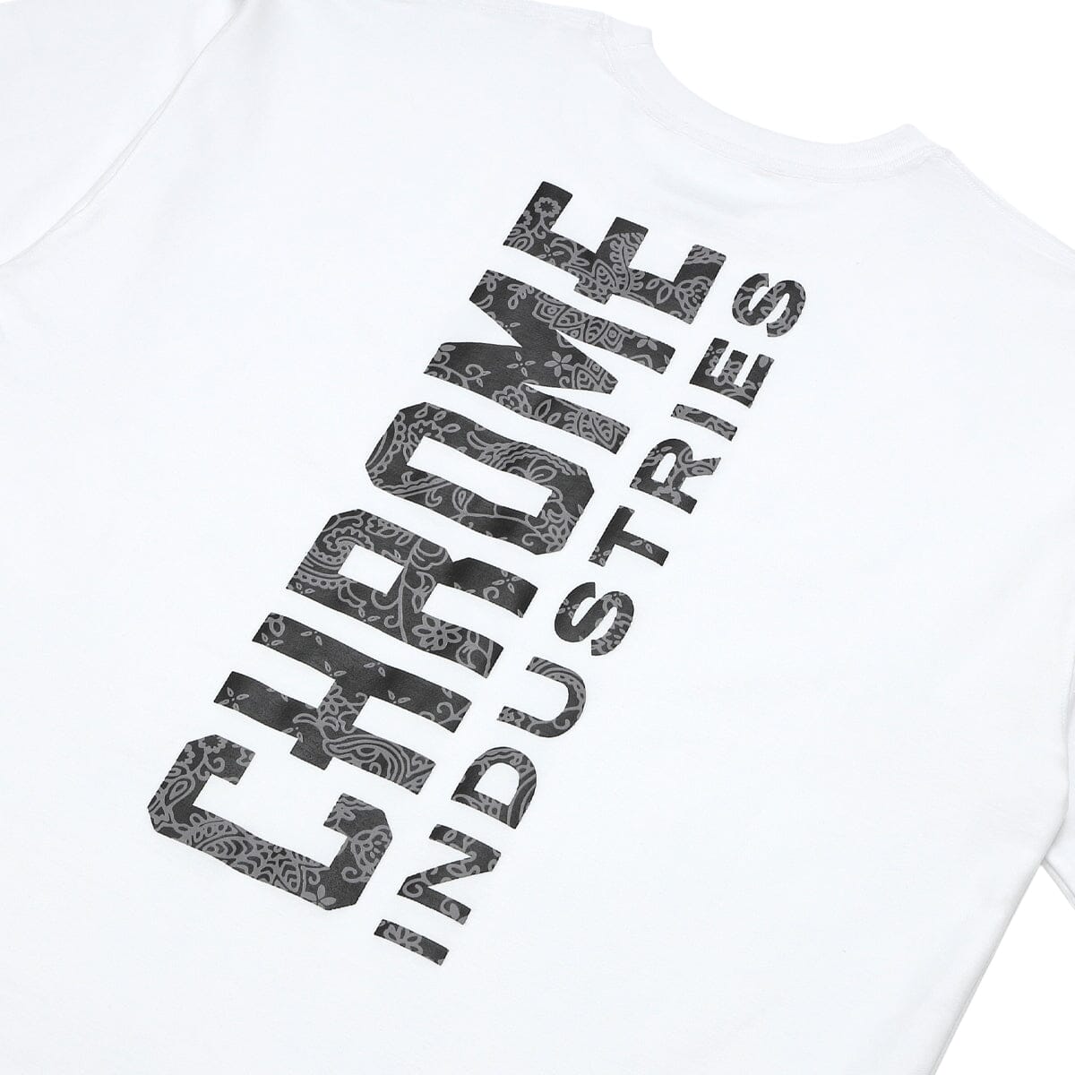 CHROME INDUSTRIES - LSC T-Shirt Wide Fit GWG/White