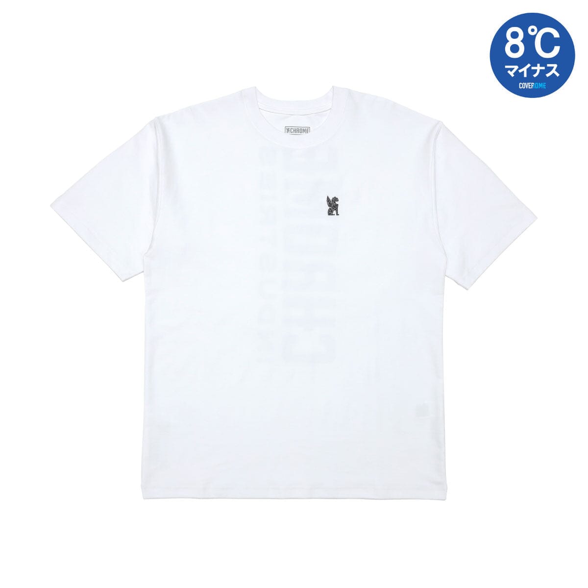 CHROME INDUSTRIES - LSC T-Shirt Wide Fit GWG/White