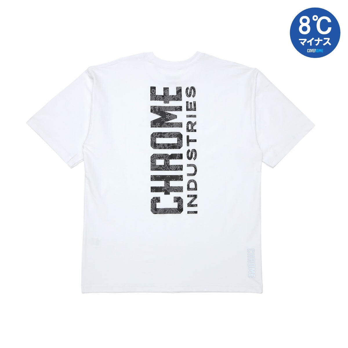 CHROME INDUSTRIES - LSC T-Shirt Wide Fit GWG/White