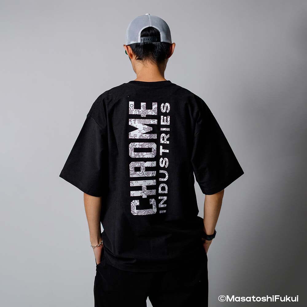 CHROME INDUSTRIES - LSC T-Shirt Wide Fit GWG/Black