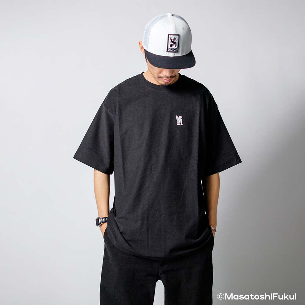 CHROME INDUSTRIES - LSC T-Shirt Wide Fit GWG/Black