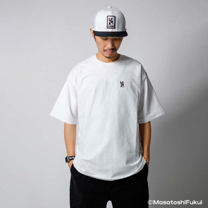 CHROME INDUSTRIES - LSC T-Shirt Wide Fit GWG/White