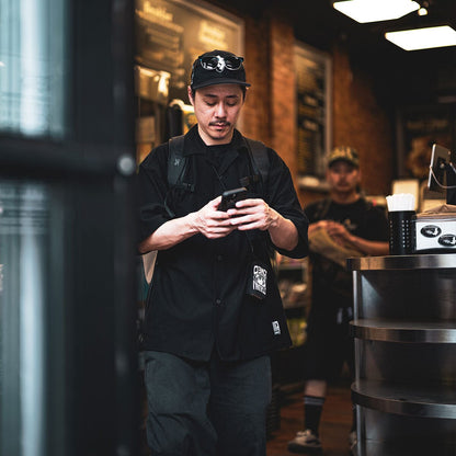 CHROME INDUSTRIES - LSC Shirt Wide Fit OG Logo/Black
