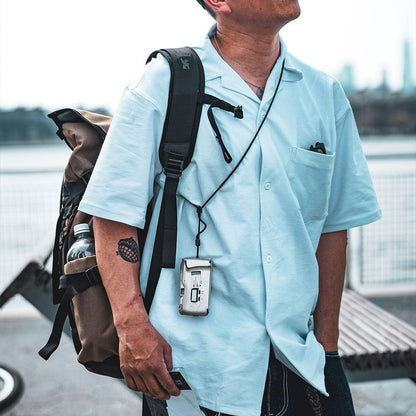 CHROME INDUSTRIES - LSC Shirt Wide Fit OG Logo/White