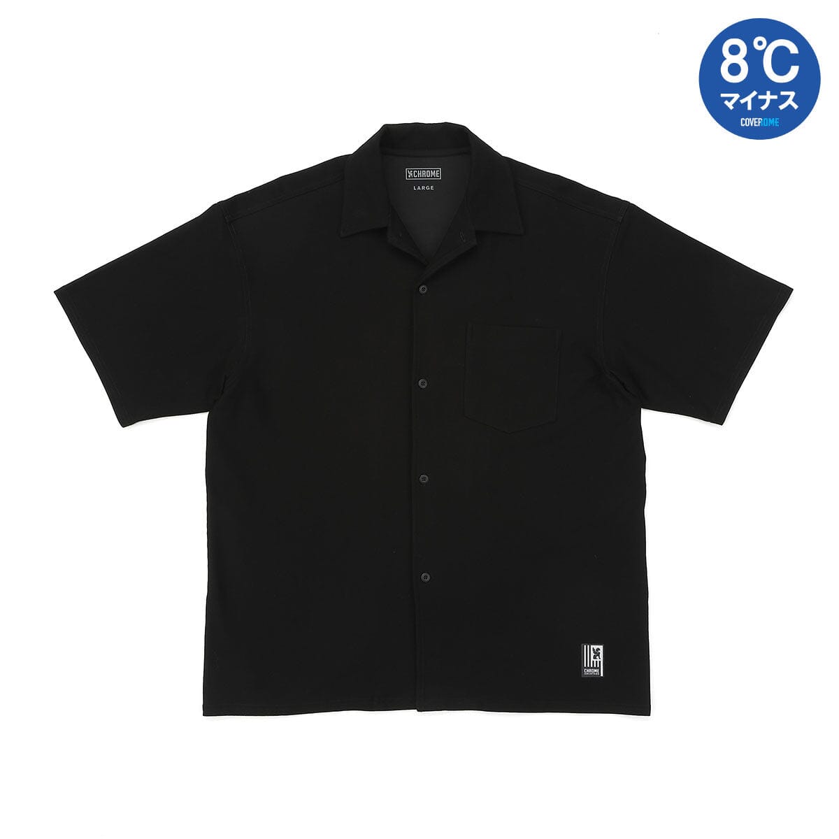 CHROME INDUSTRIES - LSC Shirt Wide Fit OG Logo/Black