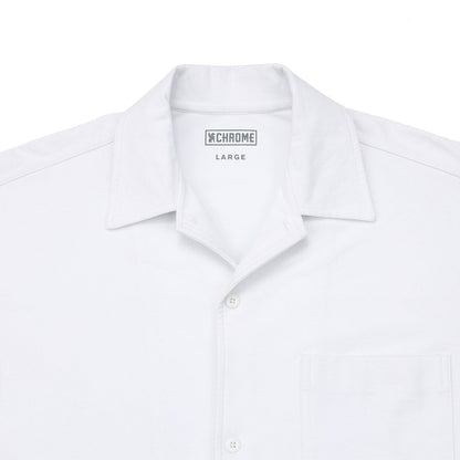 CHROME INDUSTRIES - LSC Shirt Wide Fit OG Logo/White