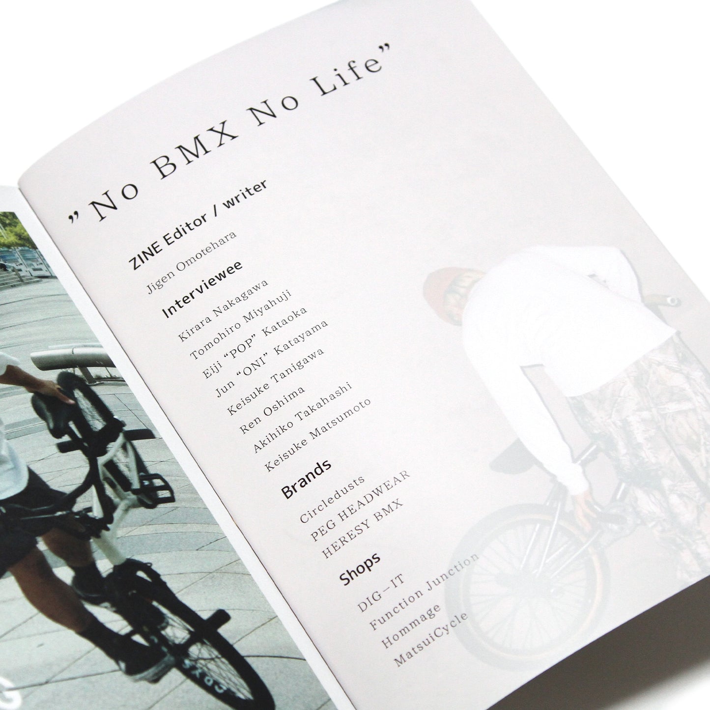 Jigen Omotehara - あなたにとってBMXとは？