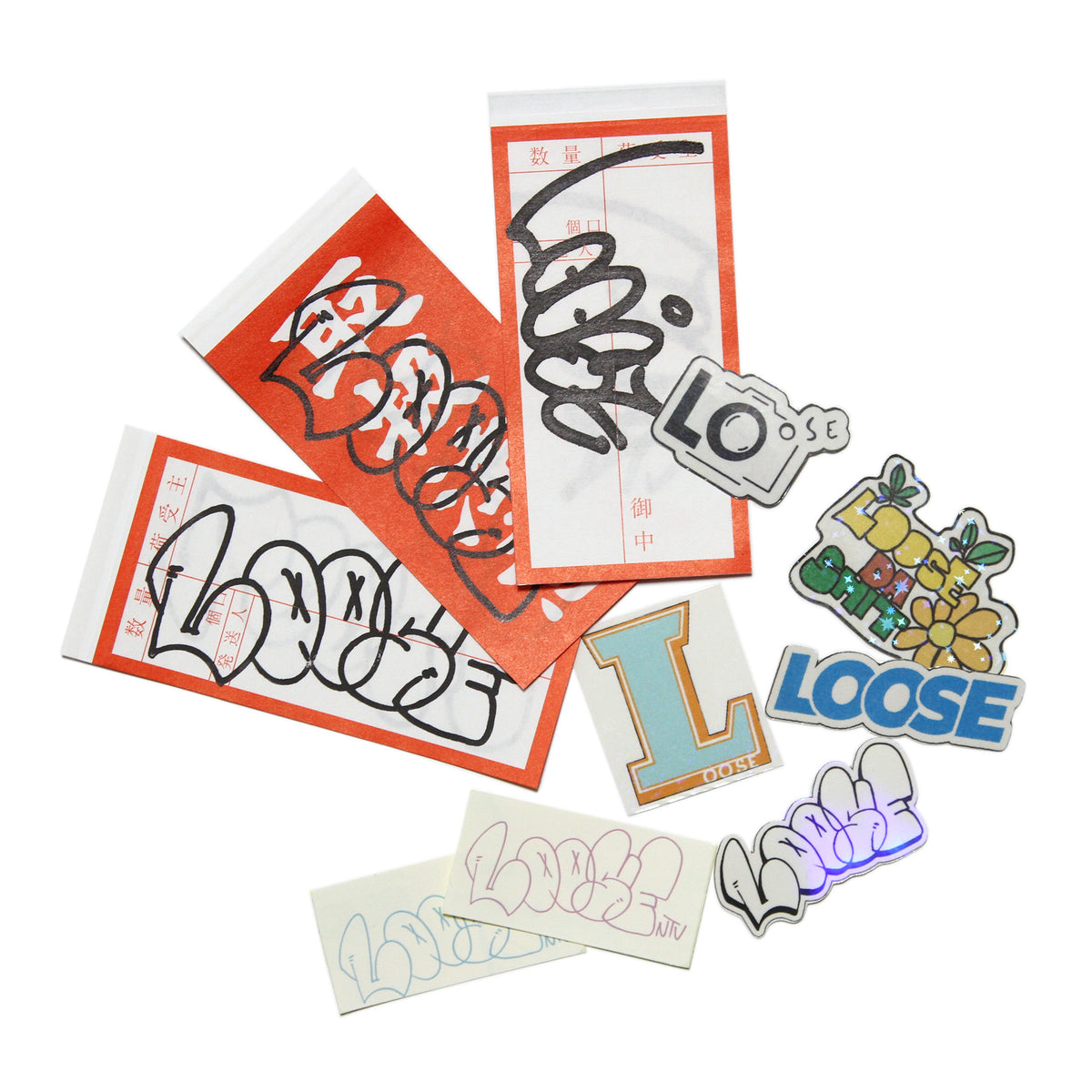 Random Signature Sticker LOOSE - Random Sticker Pack – MOTO-BUNKA STORE