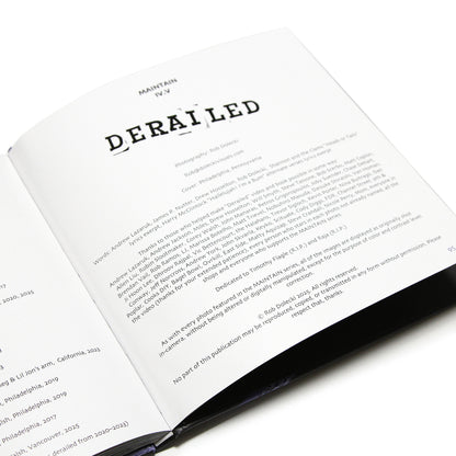 MAINTAIN - IV.V "DERAILED" Book & DVD