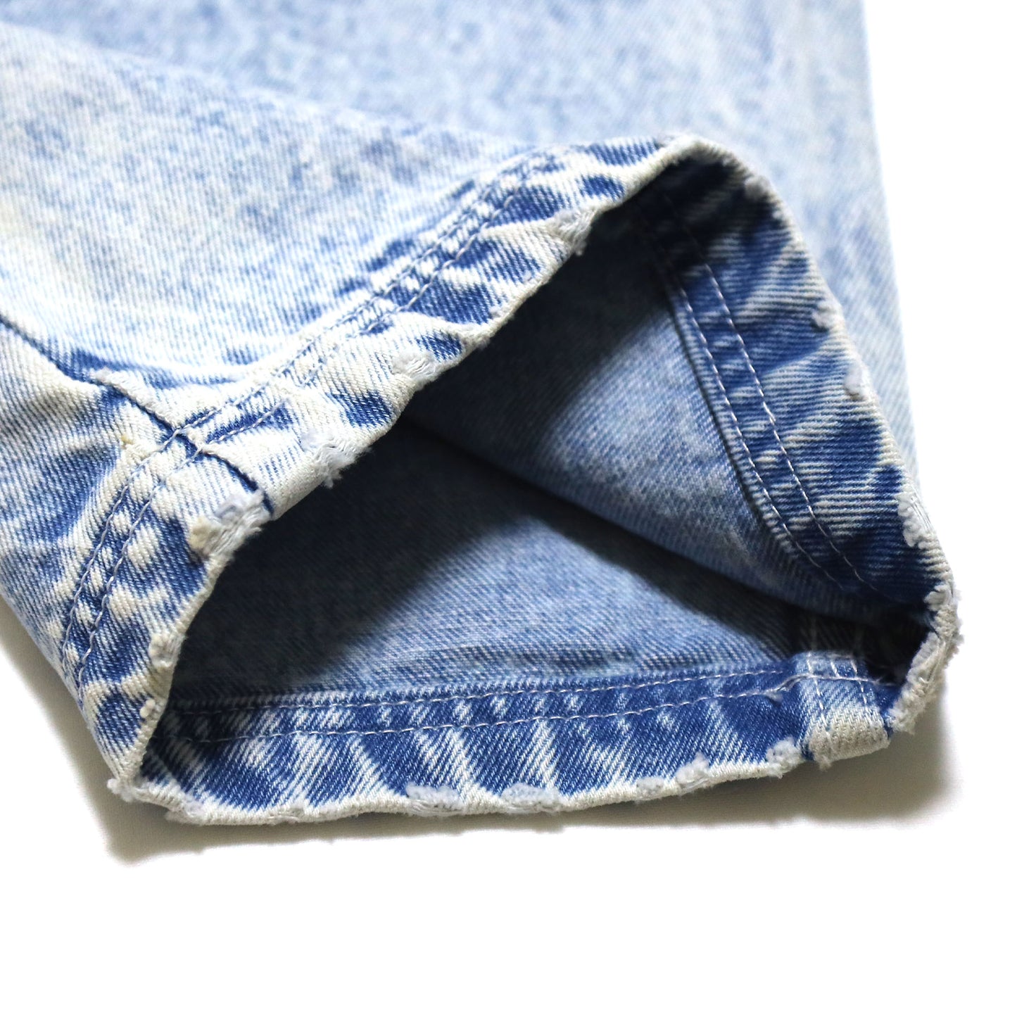 MOTO-BUNKA X HEAVIES - Collaboration Jeans/Chemical Washed Light Blue
