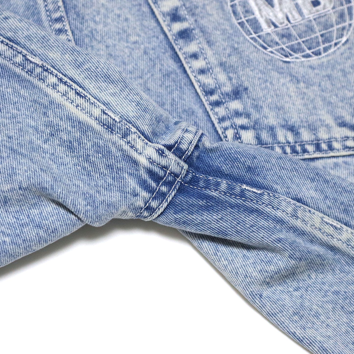 MOTO-BUNKA X HEAVIES - Collaboration Jeans/Chemical Washed Light Blue