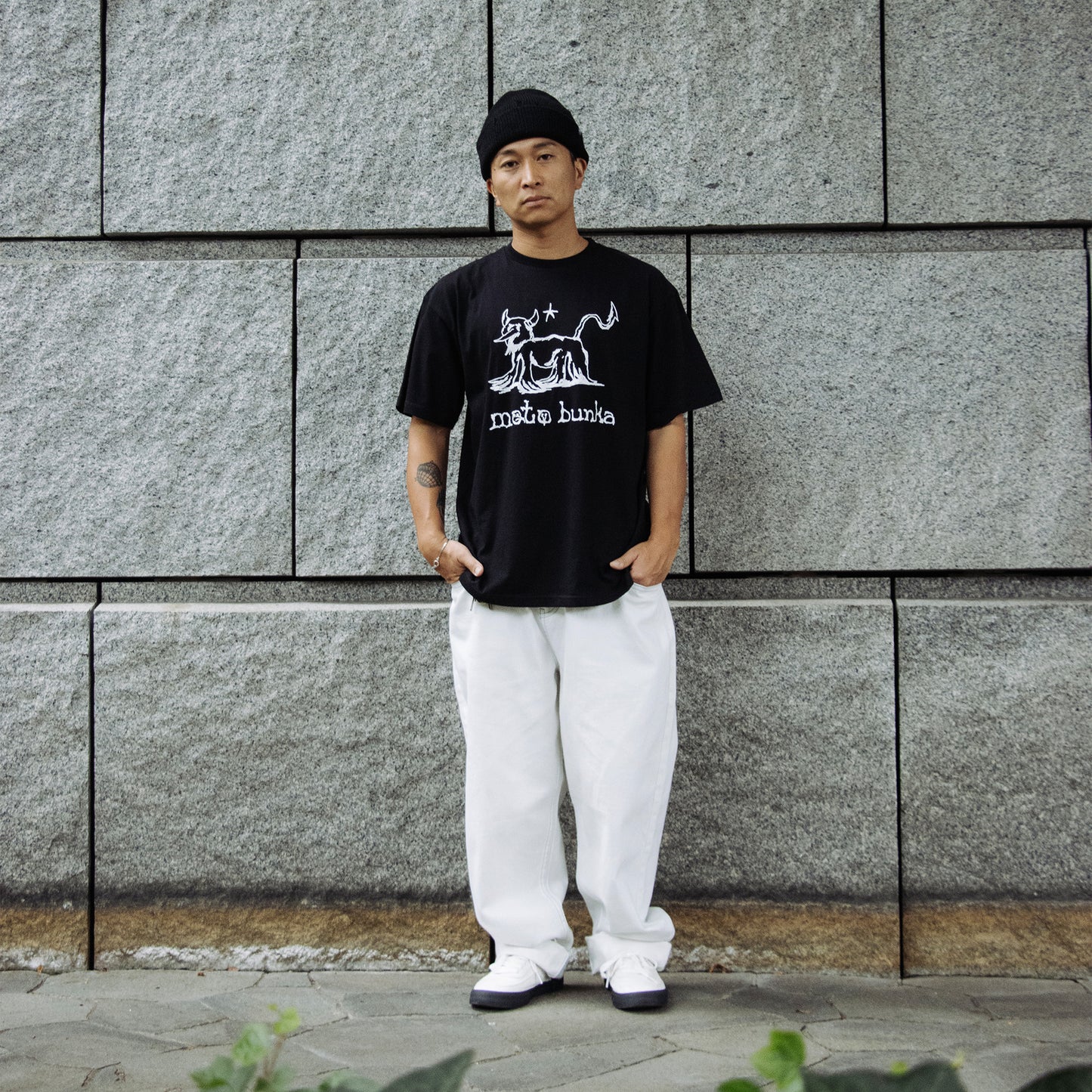 MOTO-BUNKA - Devil Dance T-Shirt/Black & MOTO-BUNKA News Magazine Vol.3.5