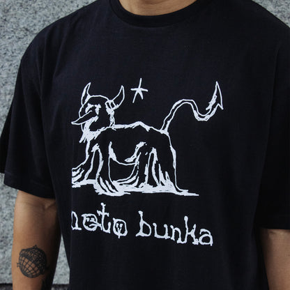 MOTO-BUNKA - Devil Dance T-Shirt/Black & MOTO-BUNKA News Magazine Vol.3.5