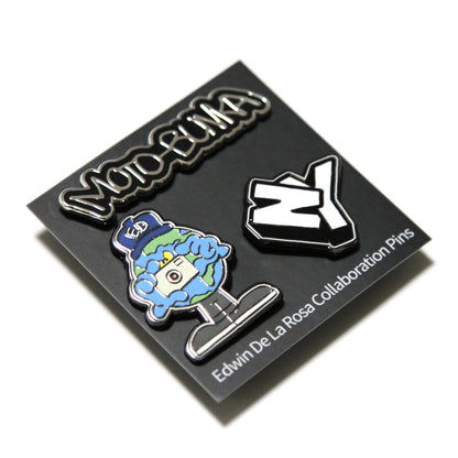 MOTO-BUNKA - Edwin De La Rosa Collaboration Pins