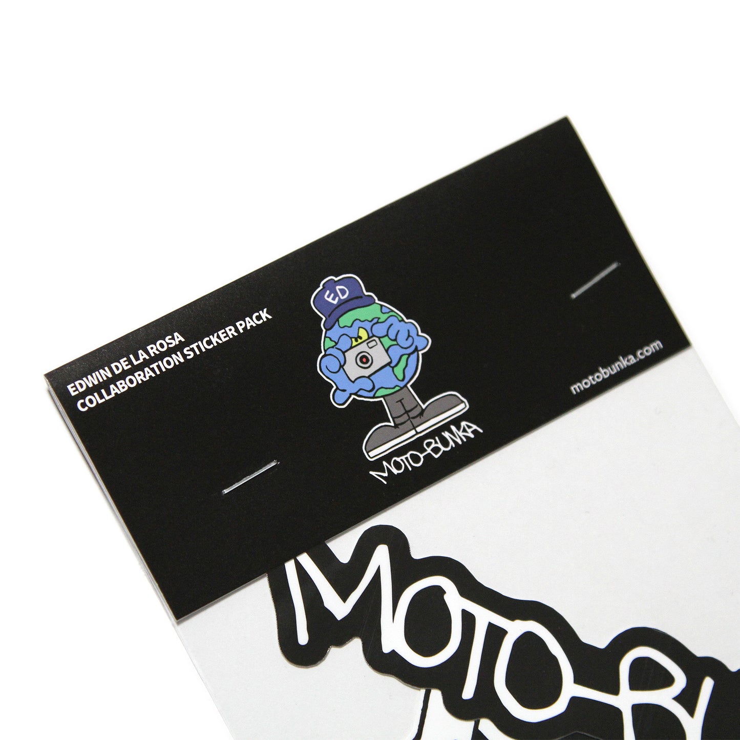 MOTO-BUNKA - Edwin De La Rosa Collaboration Sticker Pack