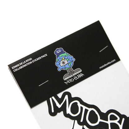 MOTO-BUNKA - Edwin De La Rosa Collaboration Sticker Pack