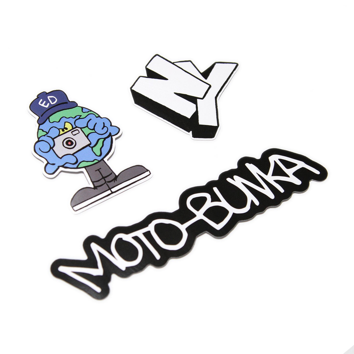 MOTO-BUNKA - Edwin De La Rosa Collaboration Sticker Pack