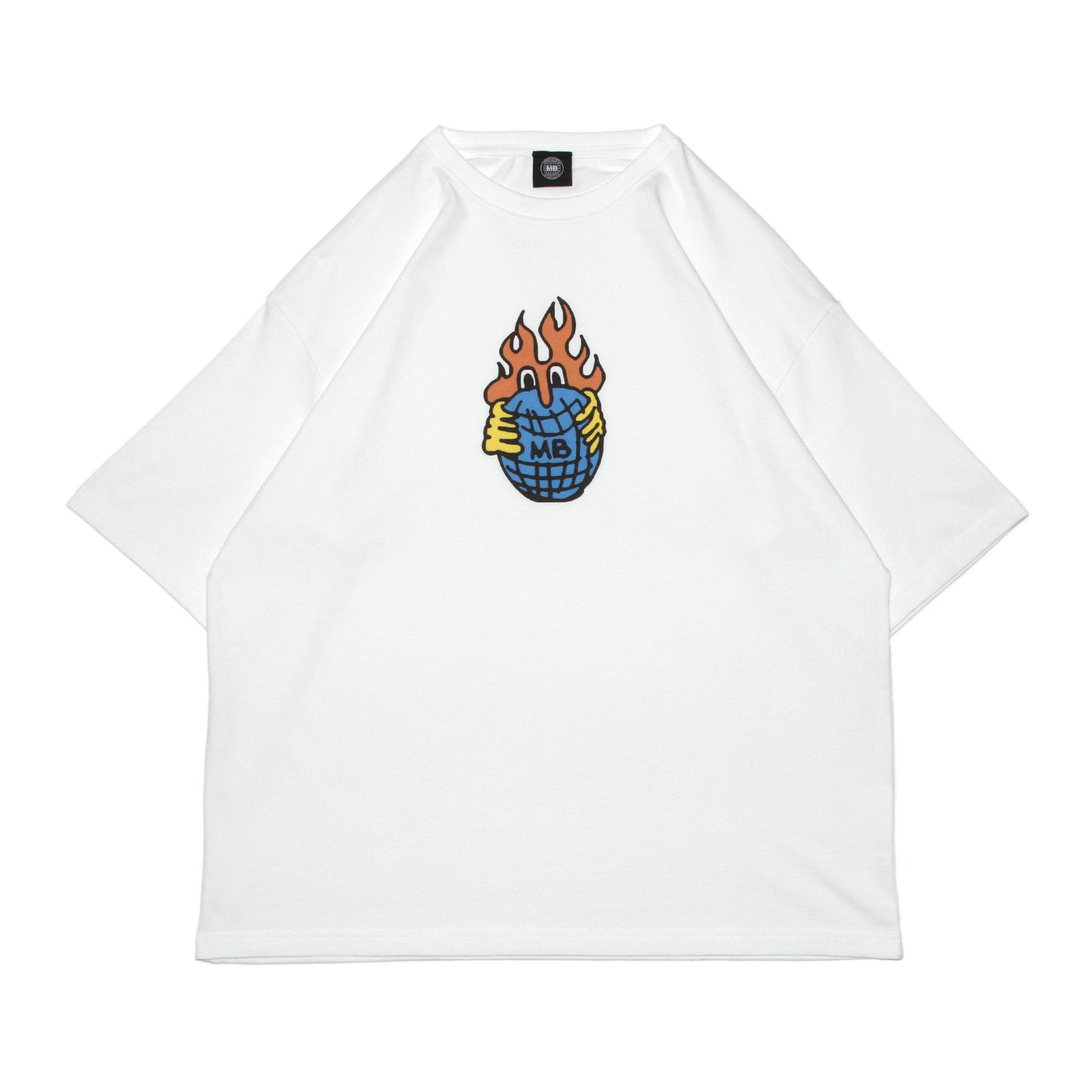 MOTO-BUNKA - FS MB Blaze T-Shirt/White