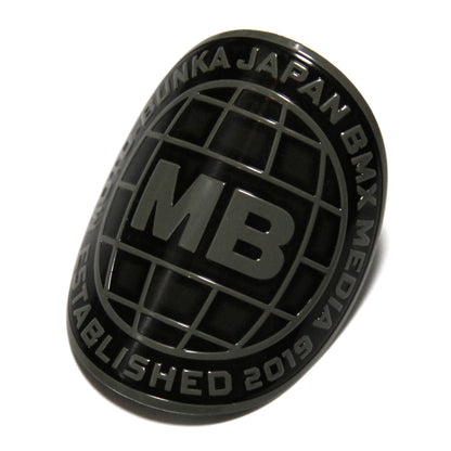 MOTO-BUNKA - Globe Head Badge/Bronze/Silver