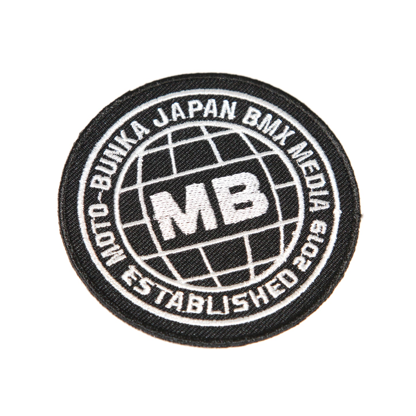 MOTO-BUNKA - Globe Logo Patch