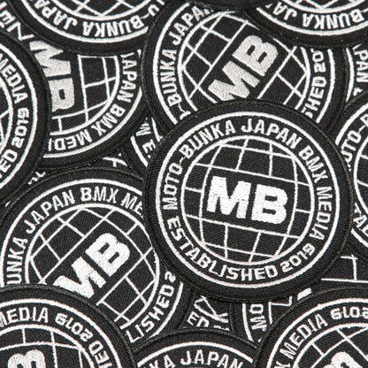 MOTO-BUNKA - Globe Logo Patch