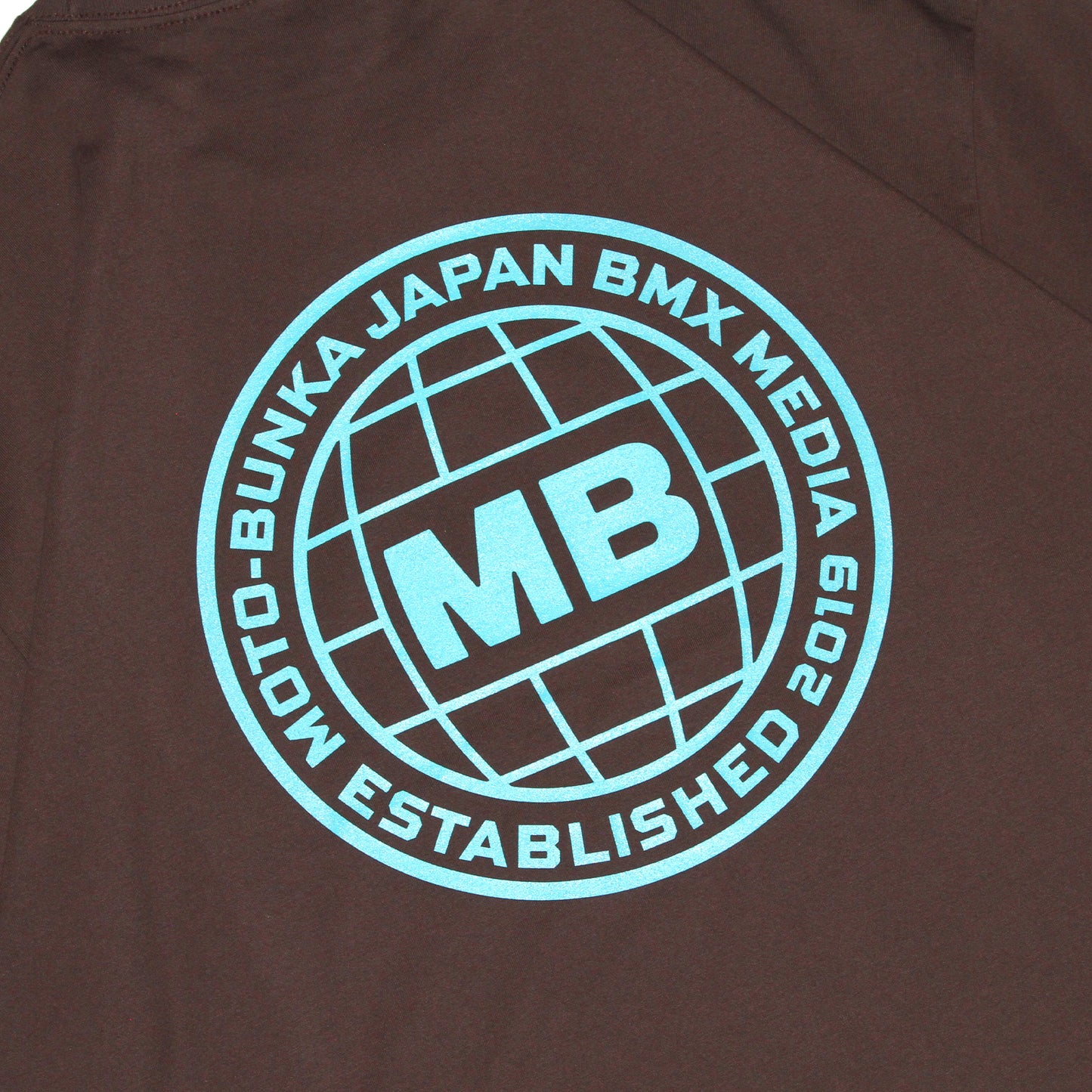 MOTO-BUNKA - JBM T-Shirt/Chocolate-Mint Blue