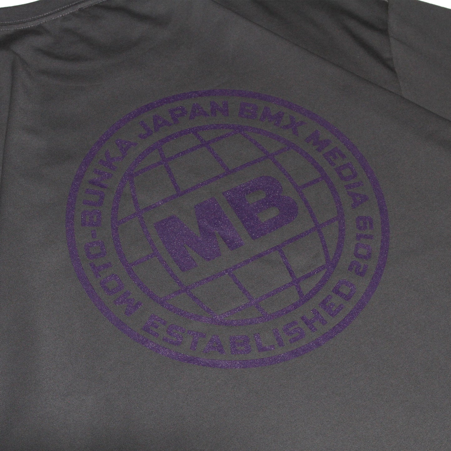 MOTO-BUNKA - JBM T-Shirt/JP Black-Purple