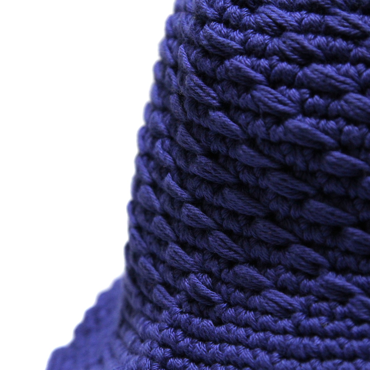 MOTO-BUNKA - Knit Crochet Hat/Blue