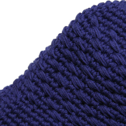 MOTO-BUNKA - Knit Crochet Hat/Blue