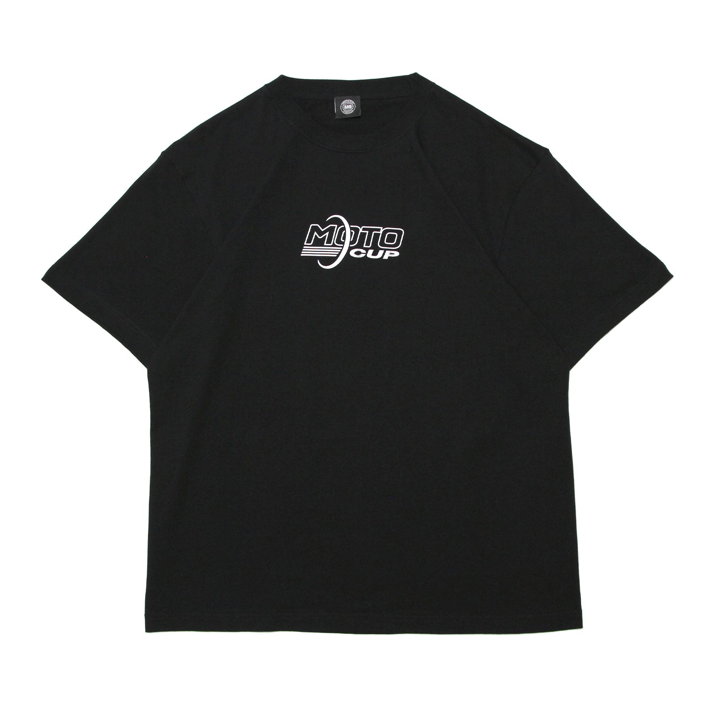 MOTO-BUNKA - MOTO-CUP Logo T-Shirt/Black-White