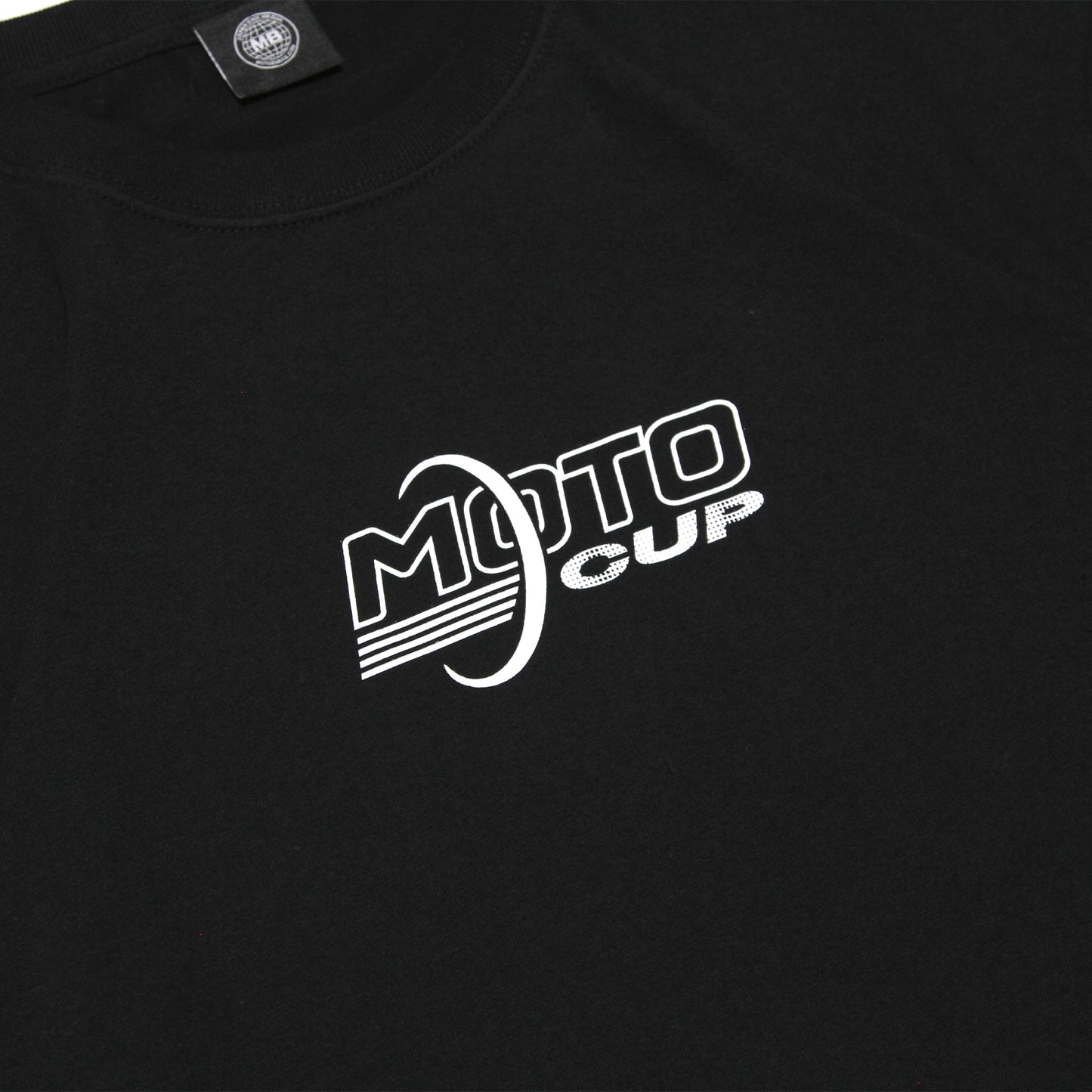 MOTO-BUNKA - MOTO-CUP Logo T-Shirt/Black-White